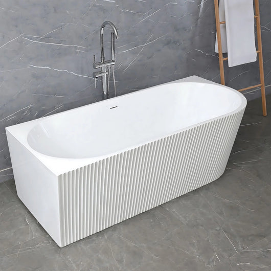 Vasca Bagno Wenus Sinistra 170cm Copritappo bianco