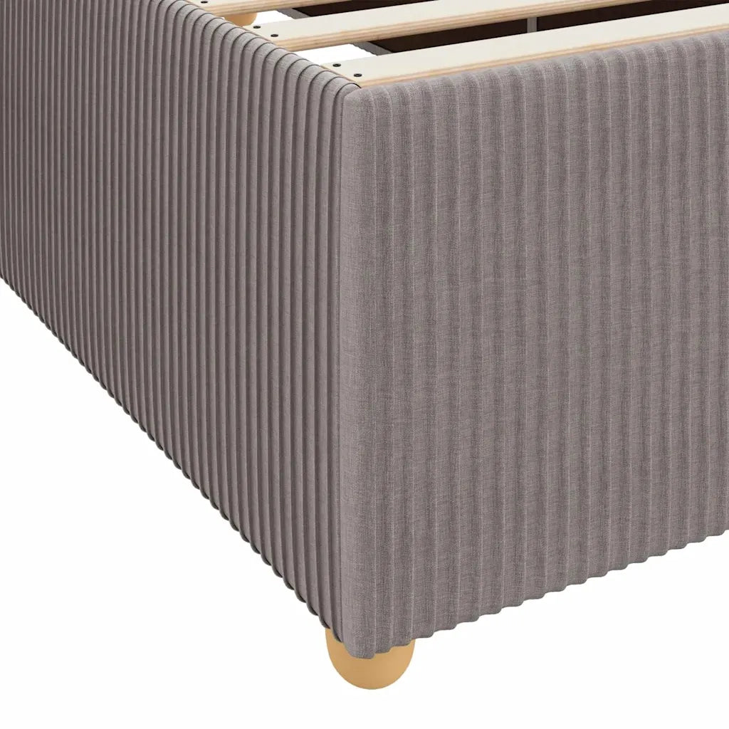 vidaXL Struttura letto con materasso Talpa 120 x 200 cm Tessuto