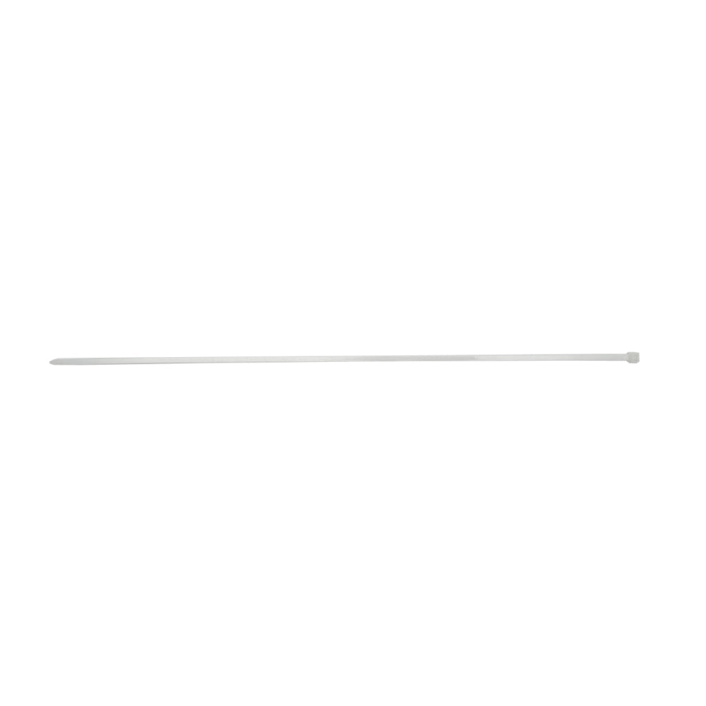 Fascette in plastica bianche 3.6×3800 mm – set da 100 pezzi Breckner Germany