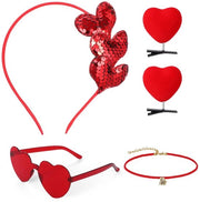 Cintura rossa cuore - Accessorio per festa - Oggetti da costume - Materiale di alta qualità - Leggero e confortevole - Codice prodotto: [inserire codice prodotto] - Modello: [inserire modello]