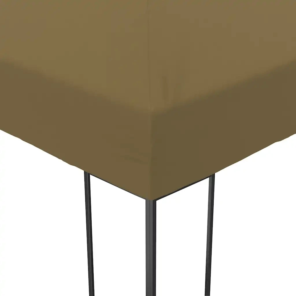 Gazebo da Giardino 6x3x2,7 m Grigio Talpa 180 g/mÂ²