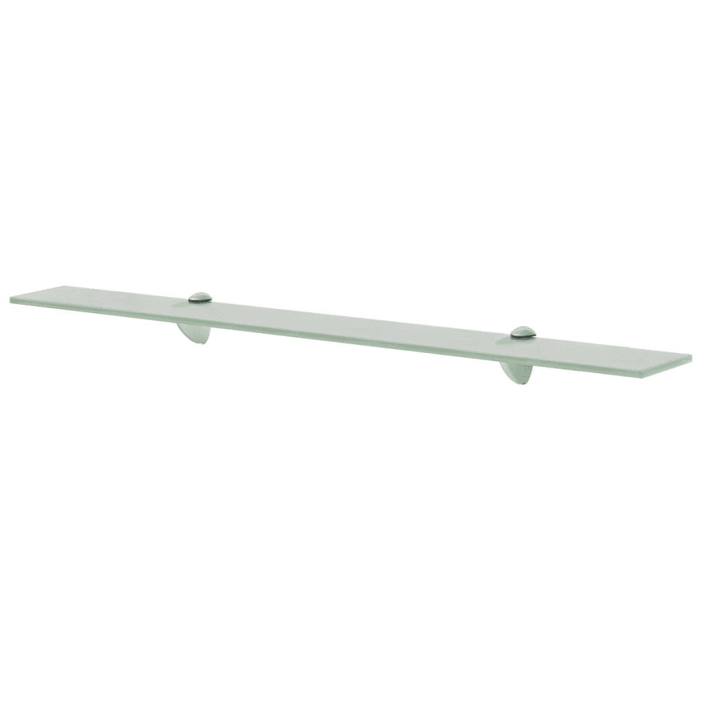 2 pz Mensole | Ripiano | Scaffale Galleggianti in Vetro 80x20 cm 8 mm