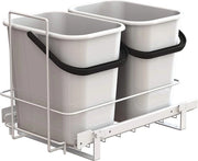Cassetti da Cucina Esterni 2 Emmeti 11,5 Litri - Bianco