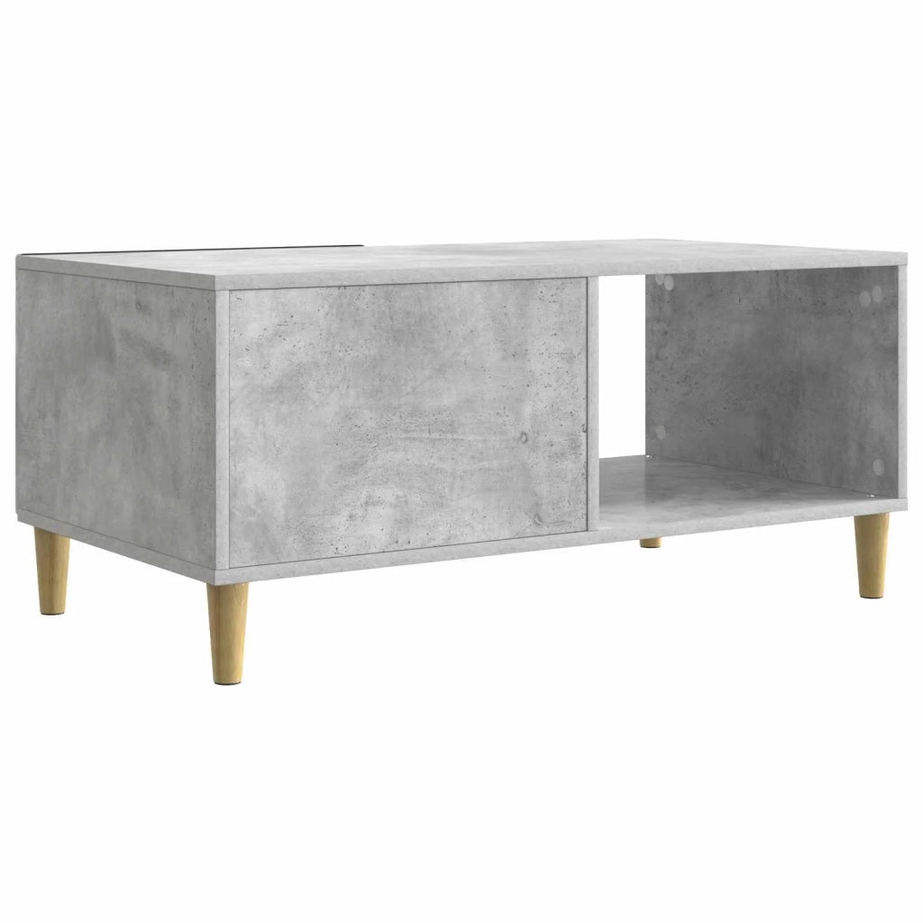Tavolino da salotto Grigio Cemento 90 x 50 x 40 cm