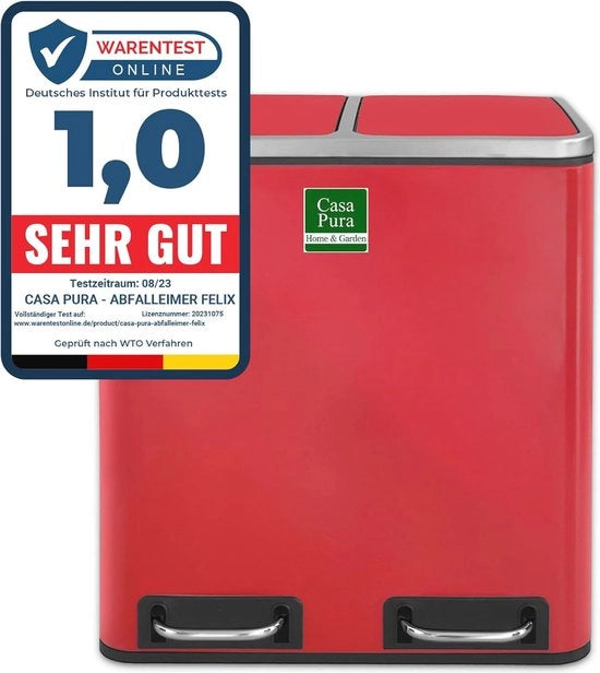 Contenitore di Rifiuti 60 Litri - Pala di Raccolta 60 Litri - Contenitore di Rifiuti 60 Litri - Rosso 

Contenitore di Rifiuti 60 Litri - Pala di Raccolta 60 Litri - Contenitore di Rifiuti 60 Litri - Rosso