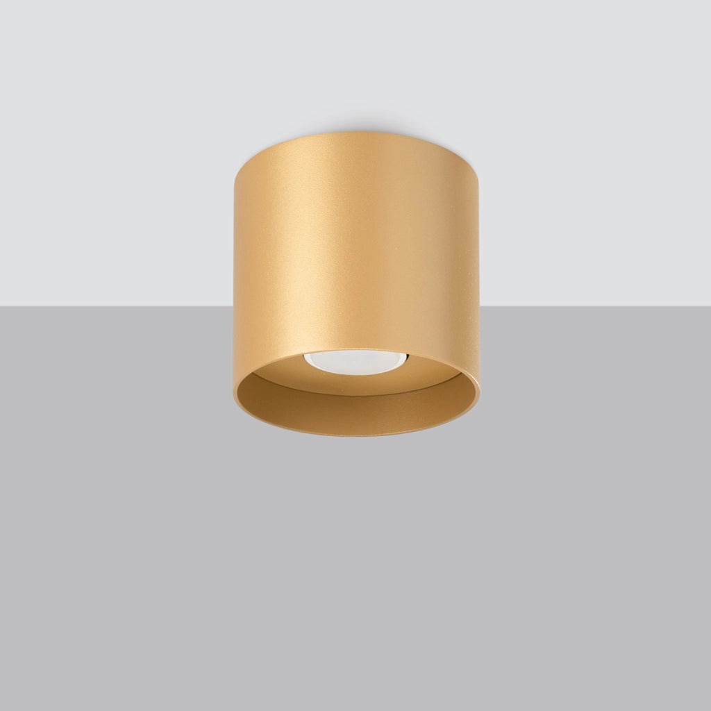 Faretto soffitto tondo oro Ø12cm GU10 10W Kiruna Pure