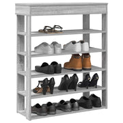 Scarpiera Grigio Sonoma 80x30x98 cm in Legno Multistrato 859937