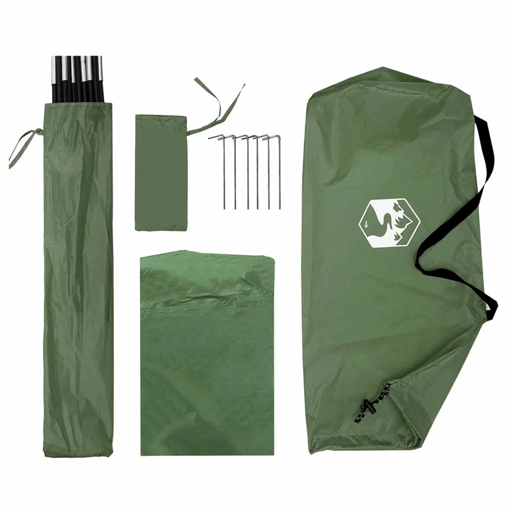 Tenda da auto Verde 308 x 215 x 220 cm Poliestere e Acciaio 42028547