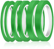 Tape a flessibilità per l'arte 6 rotoli - Nastro adesivo per linee 3/6/12,6 mm - Materiale premium carta - Lunghezza 119,8 m - Adatto per progetti DIY - Ufficio/Scolastico - Nastro per mascheratura