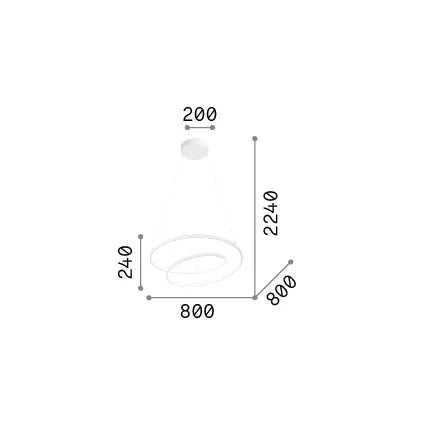 Oz_Sp_D080_On-Off_Bianco_2700K