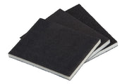 Spugne Abras.Gr.Fine/Media/Grossa 3Pz - Wolfcraft