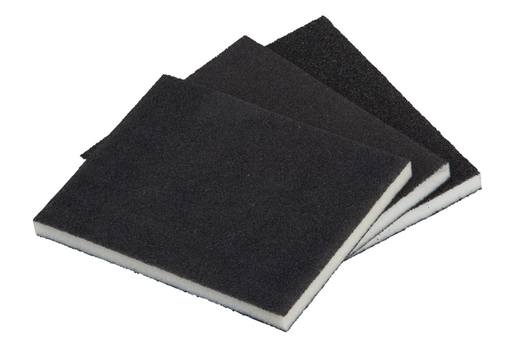 Spugne Abras.Gr.Fine/Media/Grossa 3Pz - Wolfcraft