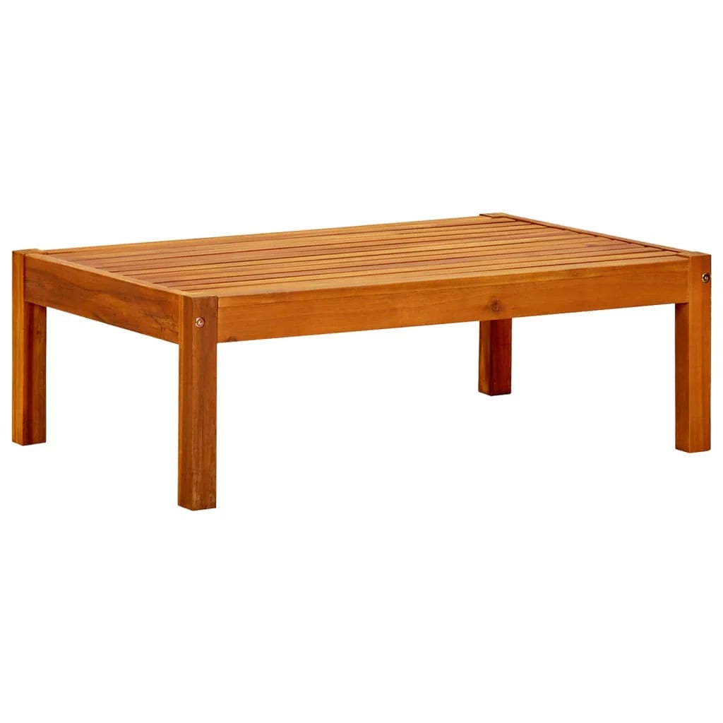 Panca da giardino mobili da esterno per patio terrazza con tettoia e poggiapiedi legno massello di acacia 02_0011345