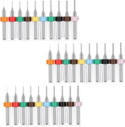 Microboorset a 30 pezzi - Acciaio di Tungsteno - Microspirali - Precisione - Progettazione Antivibrazioni - Resistenti allo Sfregamento e Duraturi - Boorset