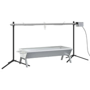 Set Griglia e Vassoio Barbecue Automatico in Acciaio Inox CFW3700692