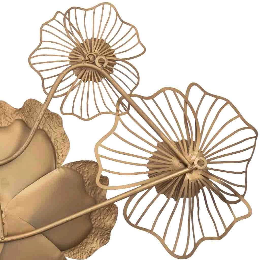 Carta da parati decorativa in metallo 116,8x54,0x10,2