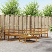 Set di divani da esterno 5 pcs Naturale