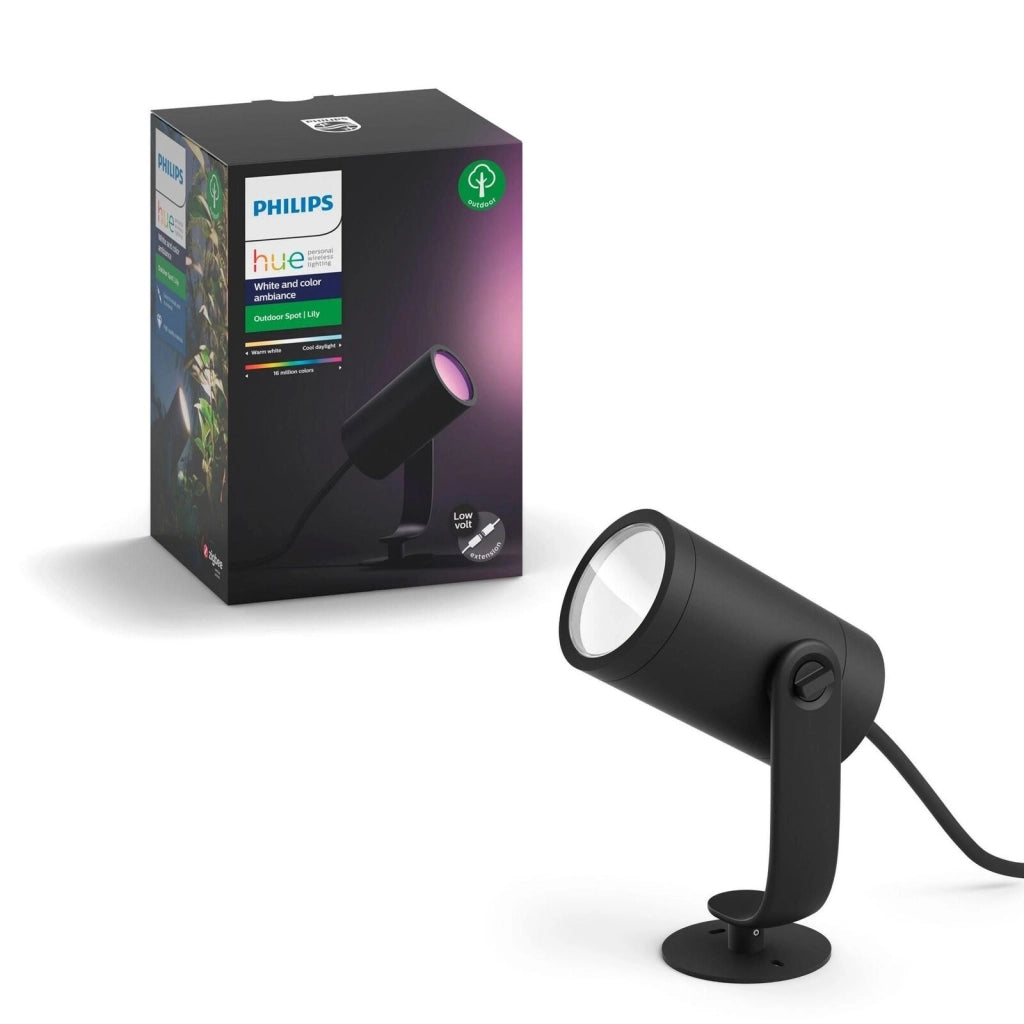 Philips Hue White and Color ambiance Faretto per esterni Lily