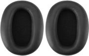 Accessori per cuffie - Orecchini sostitutivi in pelle proteica - Nero - Orecchini in schiuma - Adatti a Sony WH-1000XM2 e MDR-1000X.