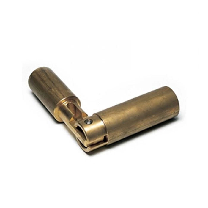 Snodo  43 Mm Per Ribaltamento Scaletta In Acciaio Inox 304 Da Tassellare A Pavimento (2 Pz)