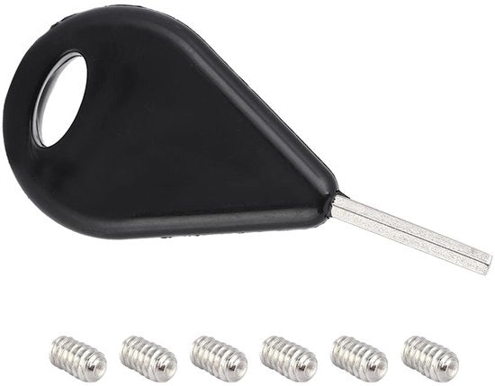 Accessorio per Surf - Vin Vervanging per Surfboard - Incluso 6 Viti Eten Schroeff - Resistente alla Ruggine - Duraturo - Facile da Utilizzare - Attrezzo per Surfboard