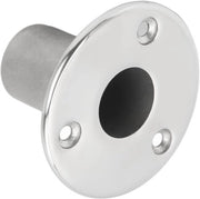 Fitting per leva 25 mm - Base in acciaio inossidabile - Leva per barche - Yacht/Marine - Installazione facile - Superficie lucidata