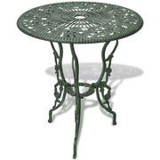 Set da Bistrot 3 pz in Alluminio Pressofuso Verde 42164
