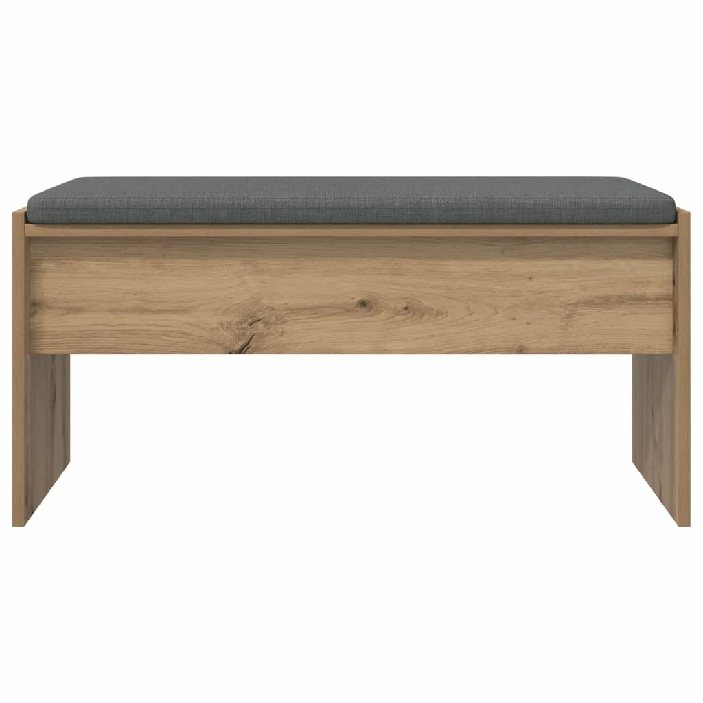 Panca per ingresso Rovere artigianale 83 x 38 x 40 cm