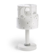 LÚZETE - LÁMPARA DE MESA INFANTIL NEW MOON E14 GRIS