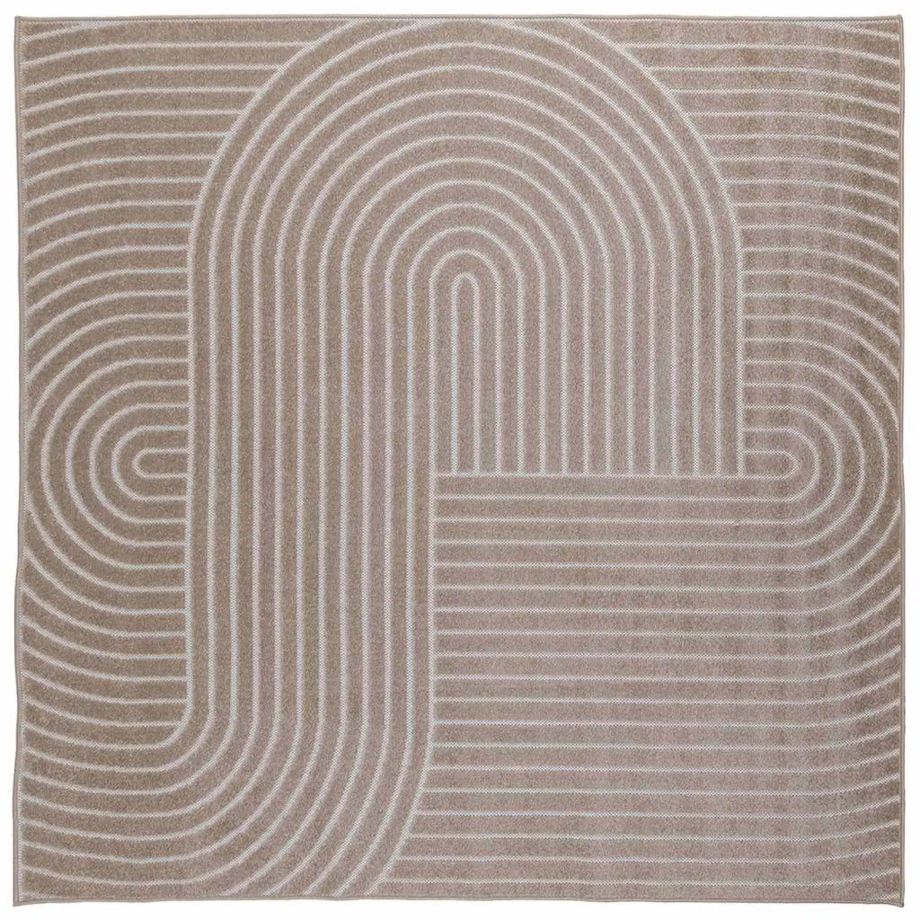 Tappeti per area Quadrato PALMERAS Beige 240 x 240 cm