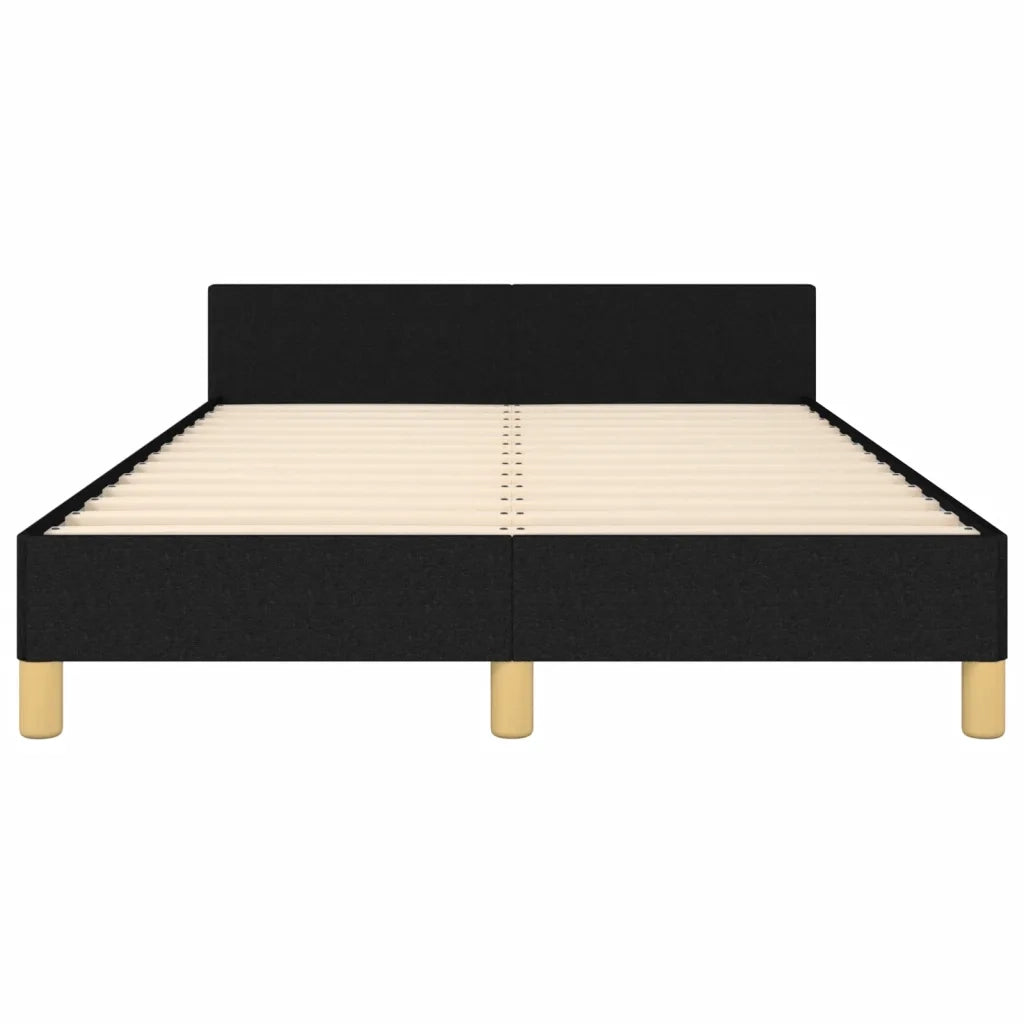 Giroletto senza Materasso Nero 120x190 cm in Tessuto 3270529