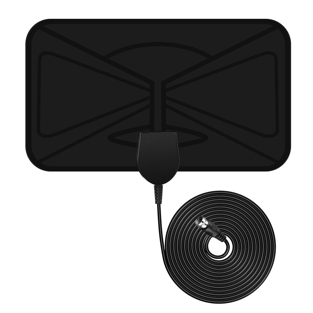 Trade Shop - Antenna Tv Televisione Digitale Terrestre Dvb-t Interno Dtt Cavo 2m Hdtv -