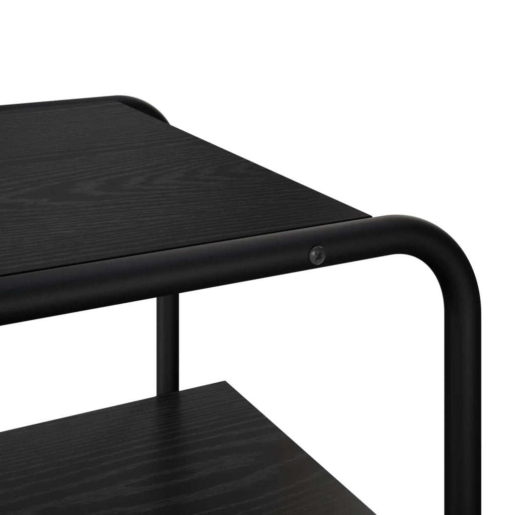 Tavolo consolle Rovere Nero 100 x 41 x 75 cm 8007539