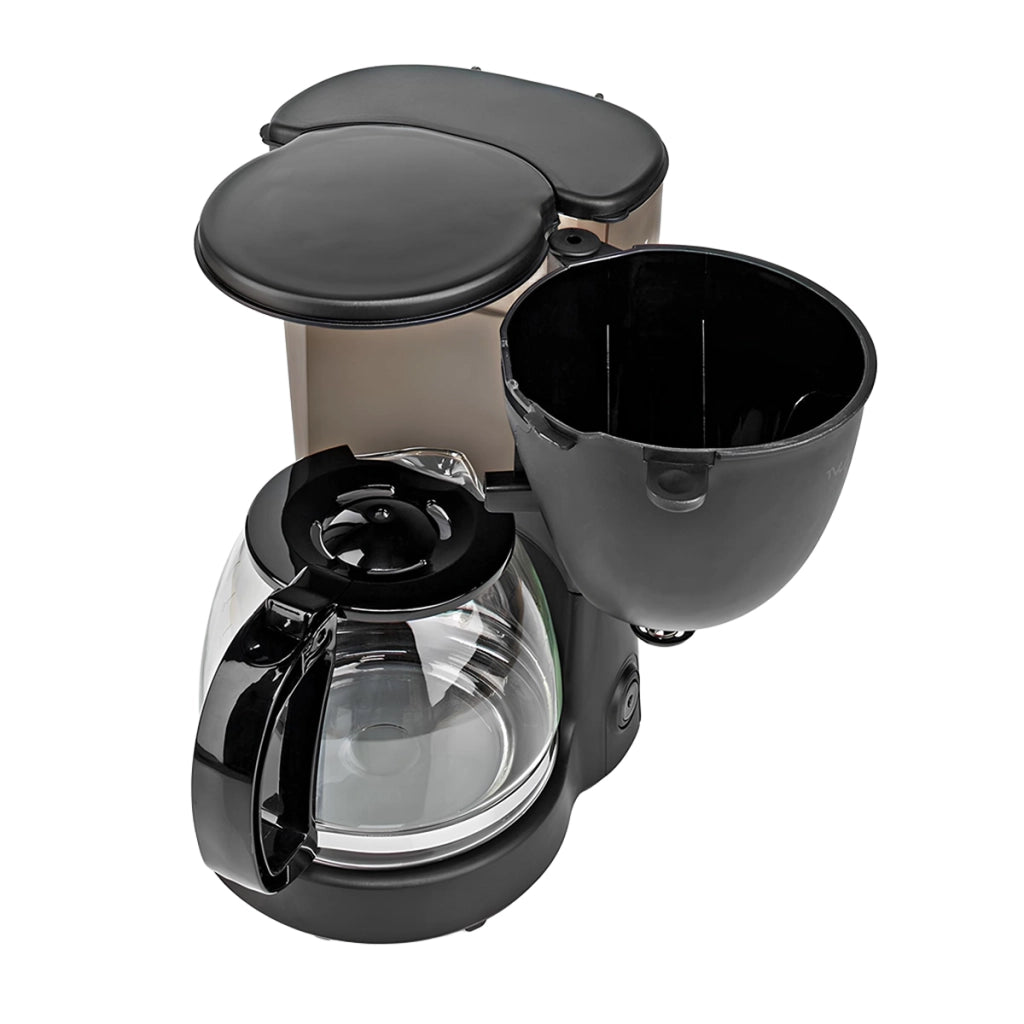 Macchina da Caffè a Filtro 10 Tazze Mantenimento in Caldo Spegnimento Automatico 750W Nero Butler