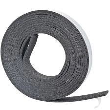 Guarnizione adesiva isolante 25 mmx3 mmx5 mt grigio