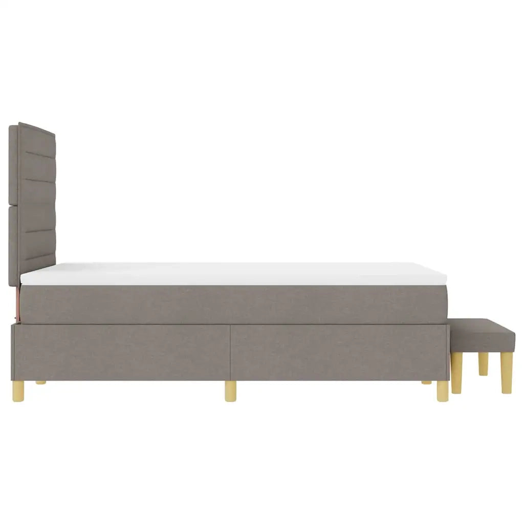 Letto a molle con testiera Talpa 190 x 120 cm Tessuto 3344209