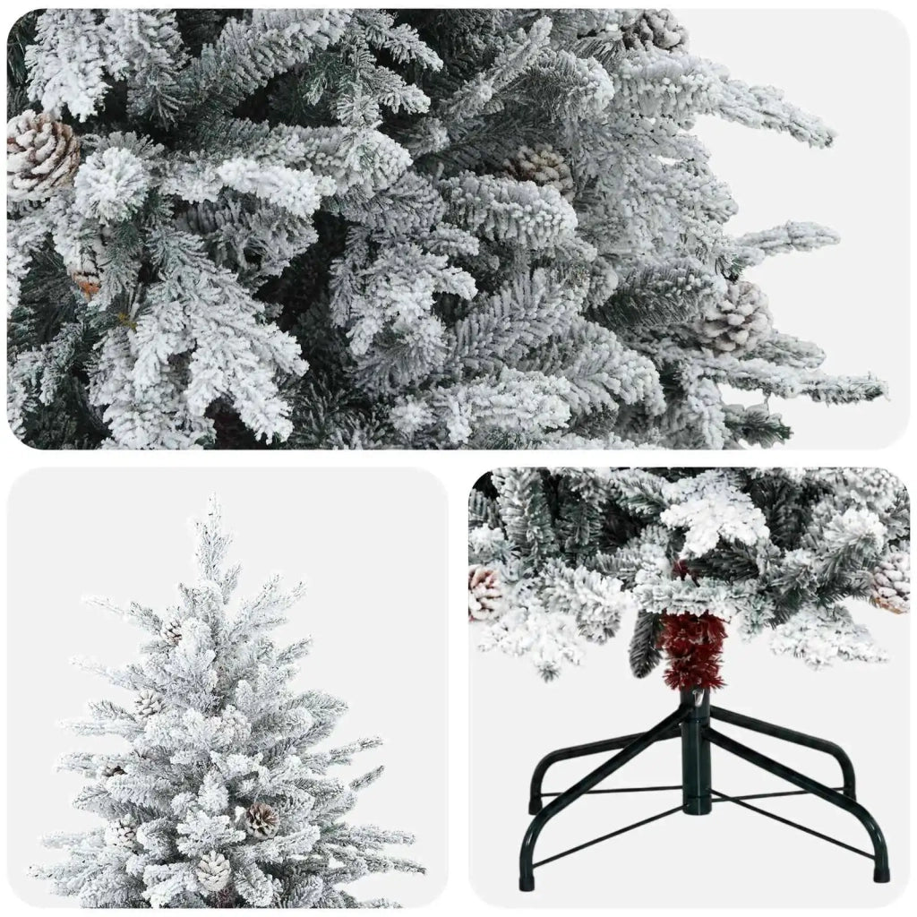 Albero di Natale Artificiale con Rami Pieghevoli 120 cm 42054506