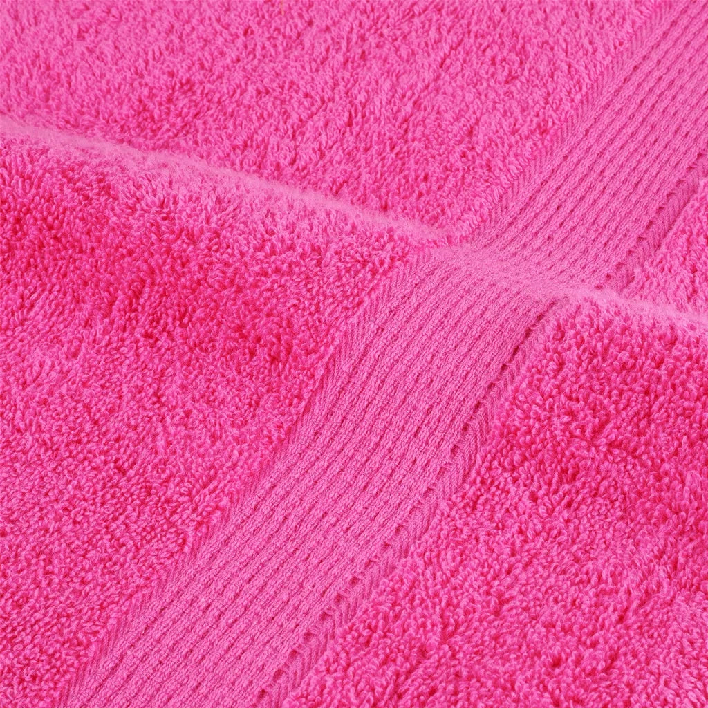 Asciugamani per Sauna SOLUND 2 pz Rosa 80x200 cm 600 g/m² 137530