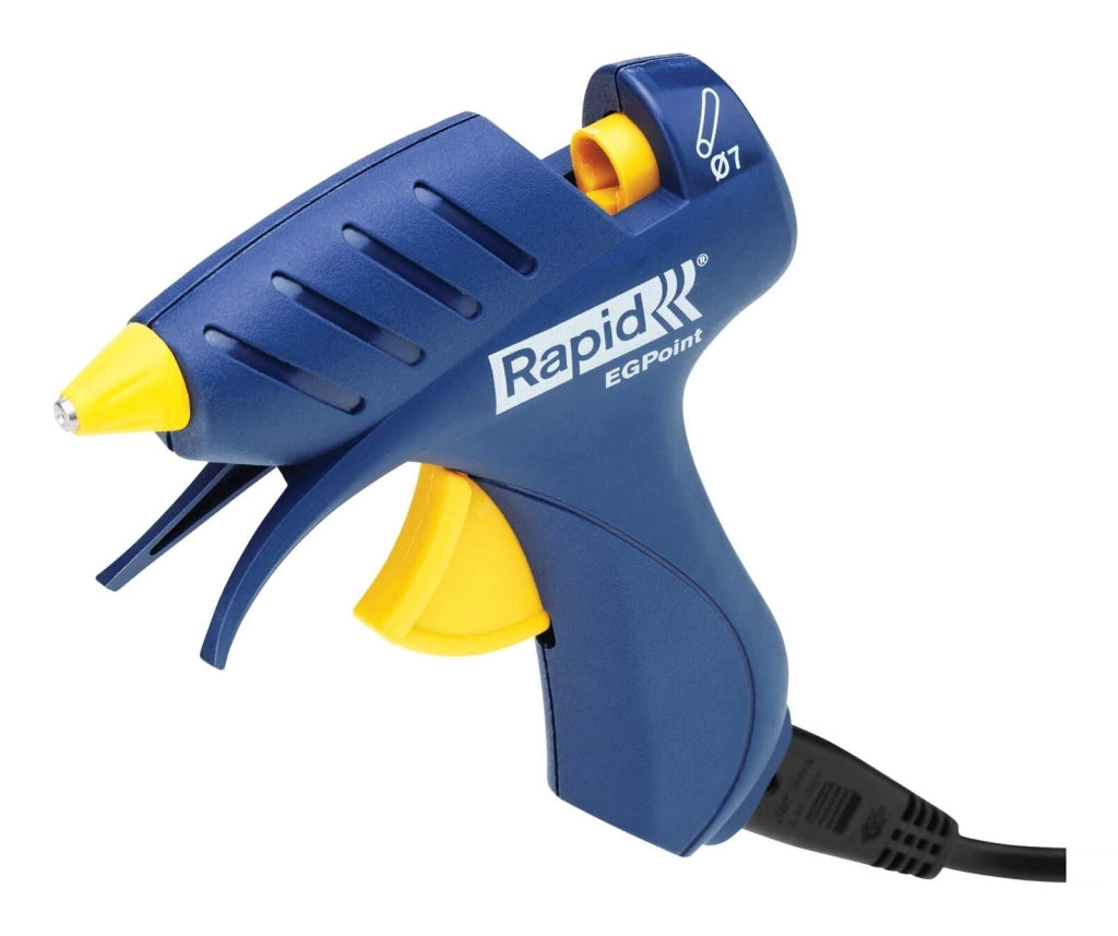 Rapid EG Point Pistola per colla a caldo Blu, Giallo