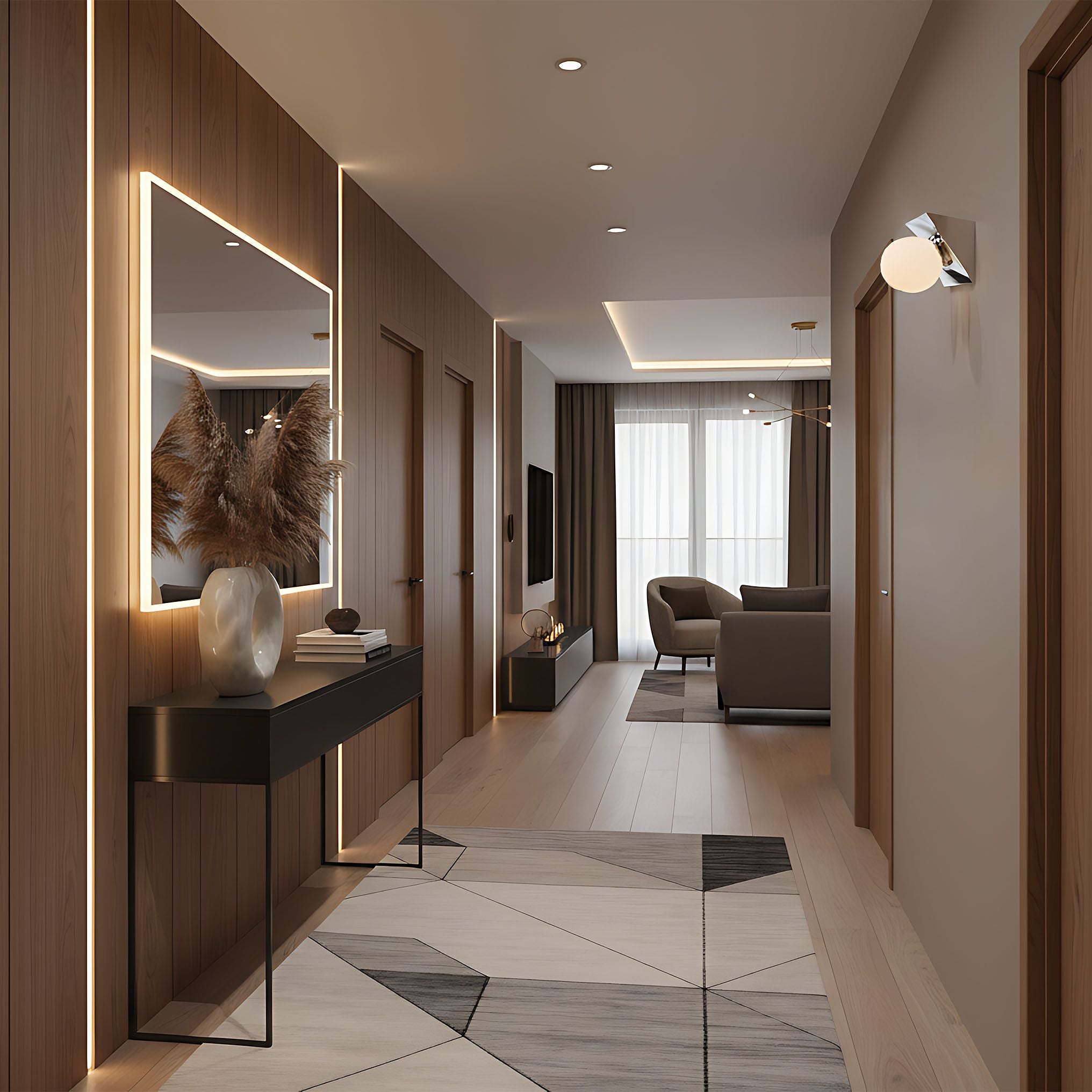 Lampada Da Parete APP1228-2W Chrom