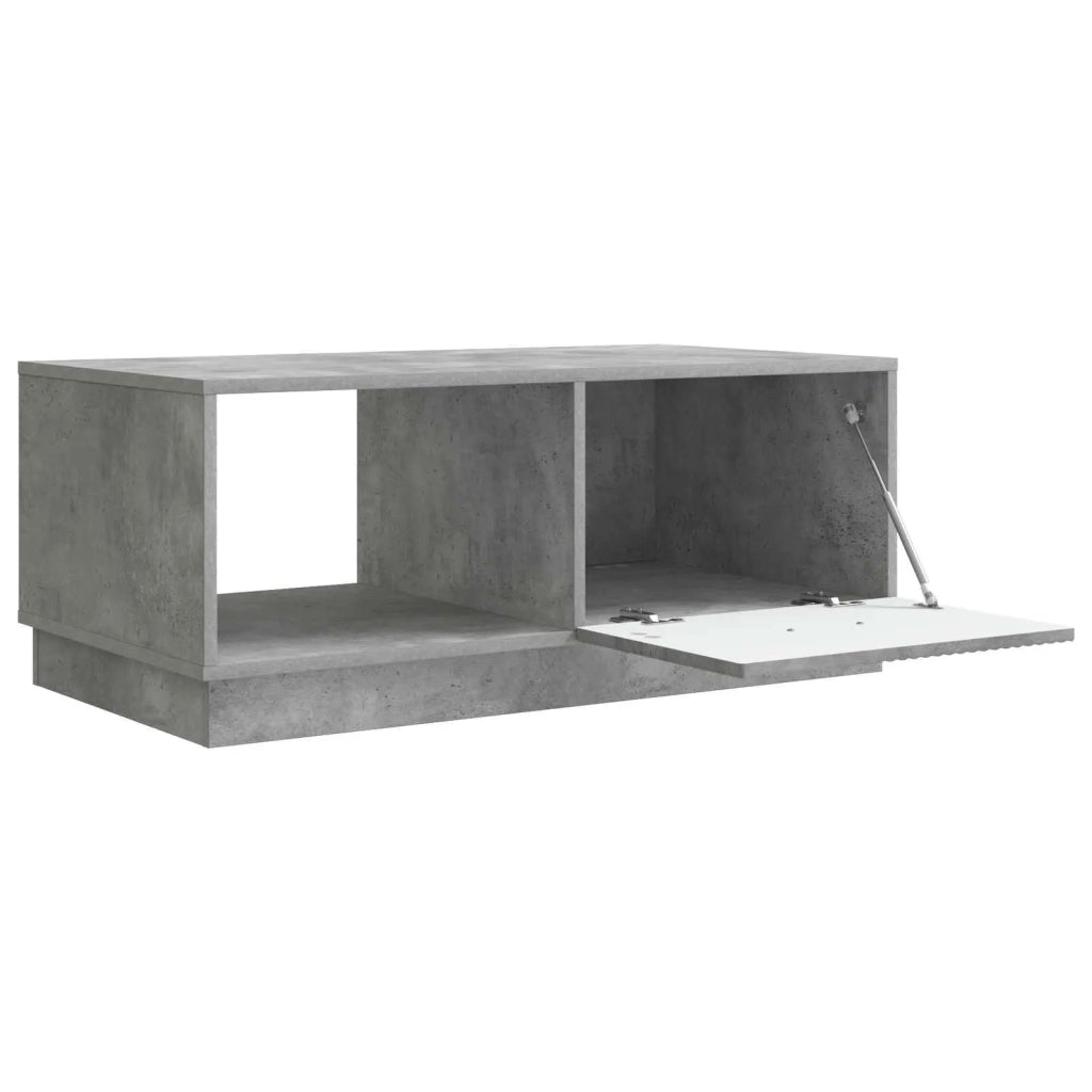 Tavolino da salotto Grigio Cemento 90 x 50 x 37 cm 895418