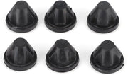 Capotto Motorizzato Grommet 6 Pezzi - Profilo in Gomma - Compatibile con A3/Seat - Migliora la Stabilità - Riduce il Rumore - Materiale di Alta Qualità