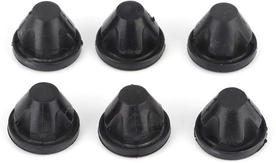 Capotto Motorizzato Grommet 6 Pezzi - Profilo in Gomma - Compatibile con A3/Seat - Migliora la Stabilità - Riduce il Rumore - Materiale di Alta Qualità