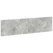 Testiera da Muro HAARLEM Grigio Cemento Legno ingegnerizzato 896928
