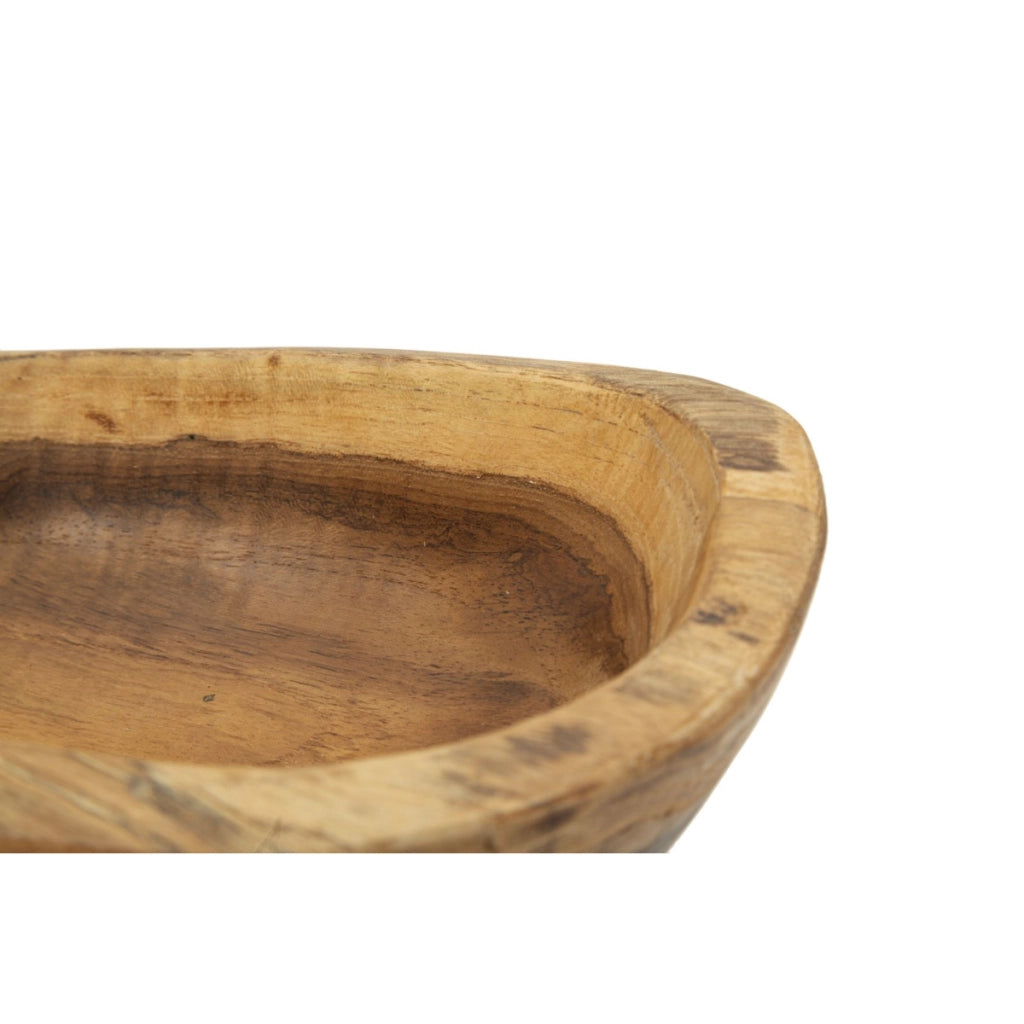 Vassoio Natura 33, Marrone, Legno, 36x16x8 cm