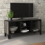 Mobile Porta TV-Mobile per TV-Credenza TV Grigio 105x36x47 cm in Metallo e MDF