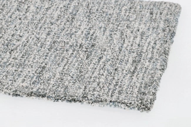 Tappeto 160x230 cm Hansi in Tessuto Beige-Grigio-Azzur