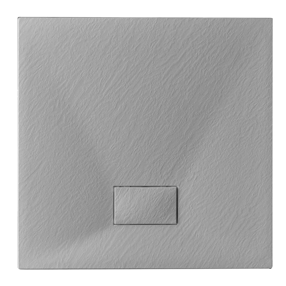 Piatto doccia Stone Essence Slim quadro DH Bianco 80x80