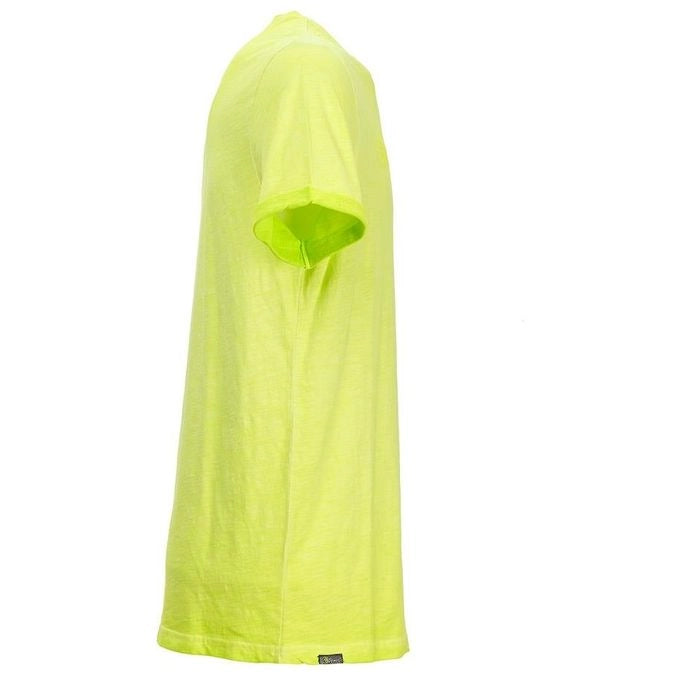 U-Power EY195YF Fluo Maglietta alta visibilita' manica corta girocollo cotone Slim Fit 145 g-m² taglia 2XL colore Giallo Fluo