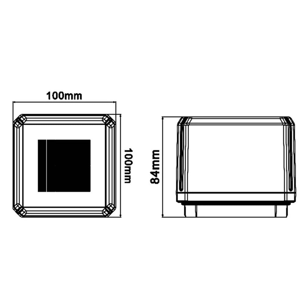 Trade Shop - Lampada Faretto Solare A Led Da Esterno 60lm Cct Calotta Ip65 Da Giardino Viali Zq100-3c -